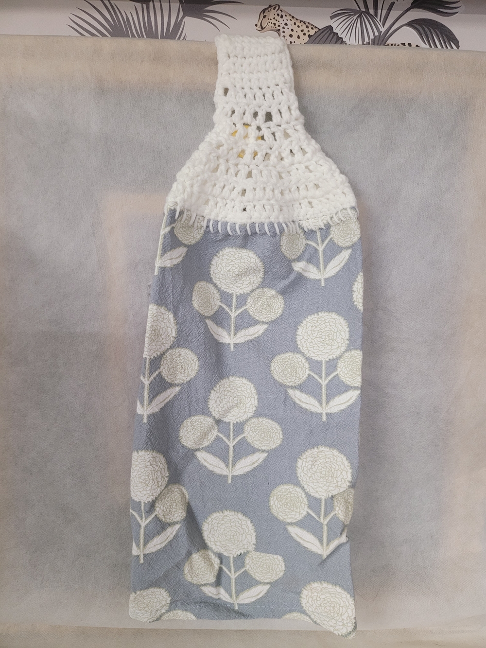 Crochet Top Hanging Kitchen Towel